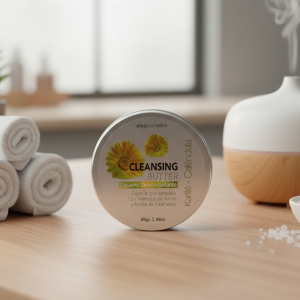 Bálsamo limpiador desmaquillante Manteca de Karité y Aceite de Caléndula