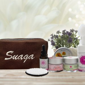 Pack facial completo con limpieza, exfoliación y tratamiento antiedad